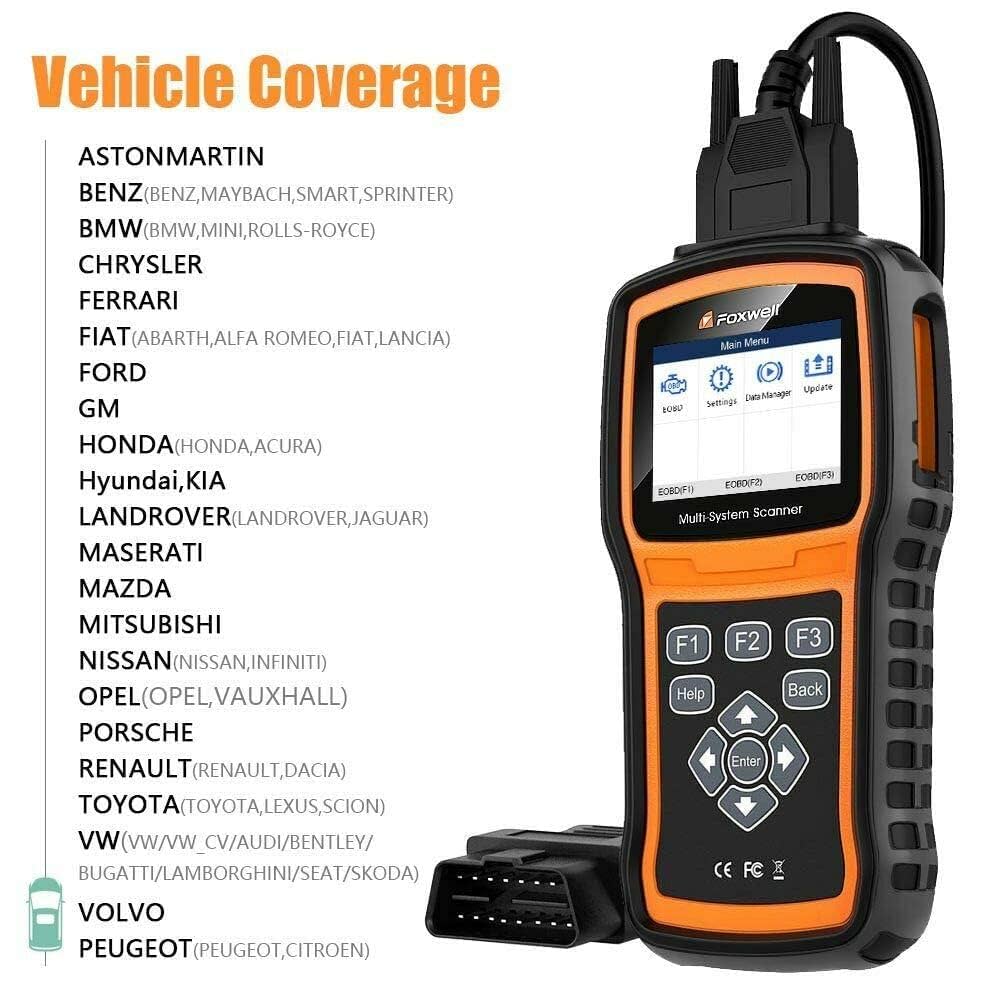 Foxwell NT530 マルチシステムスキャナー　ポルシェ Amazon.co.jp: FOXWELL NT530 ポルシェマルチシステム OBD2 診断