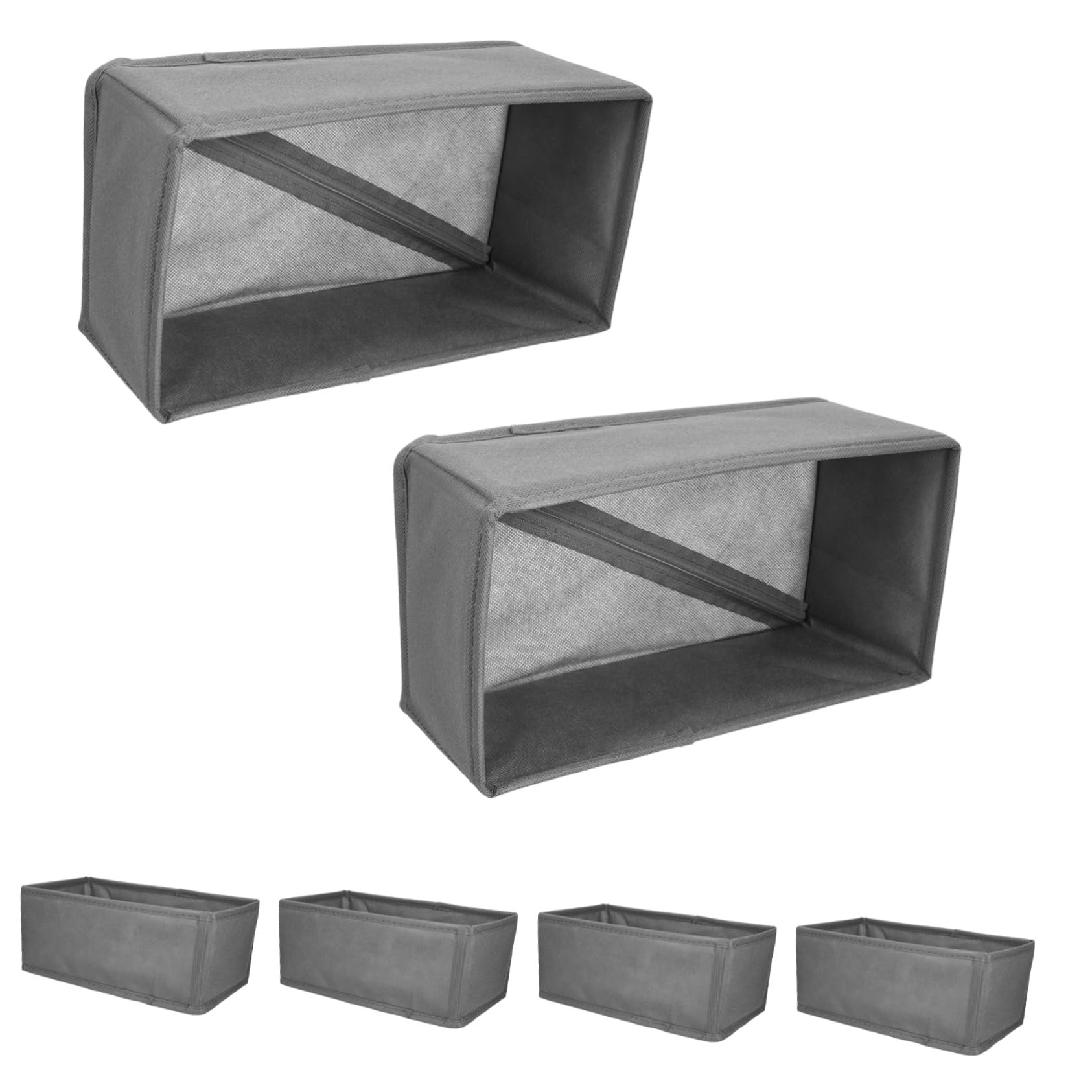 TOPBATHY Organizador de Ropa 6 Piezas Compartimentos Independientes para Cajones y Armarios