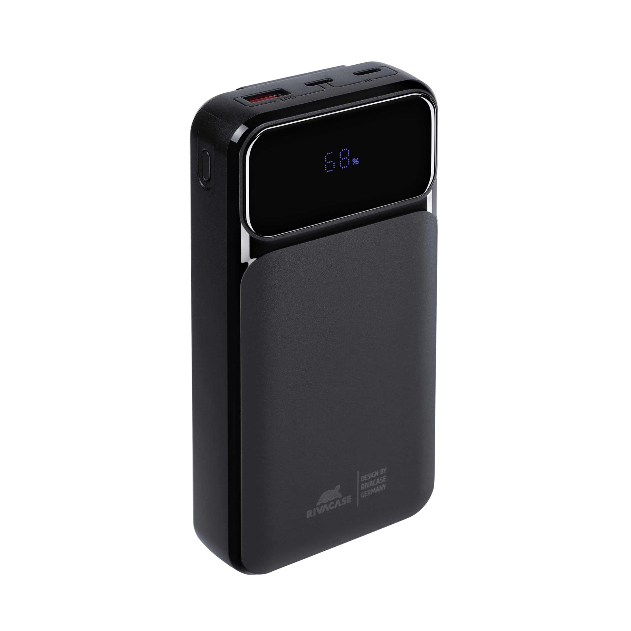 Powerbank Rivacase VA2211 Negro de 20000 mAh de capacidad con doble salida USB