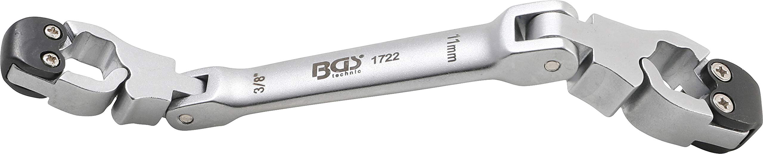 BGS chiave a tubo del freno con funzione cricchetto, 10 x 11 mm, 1 pz, 1722