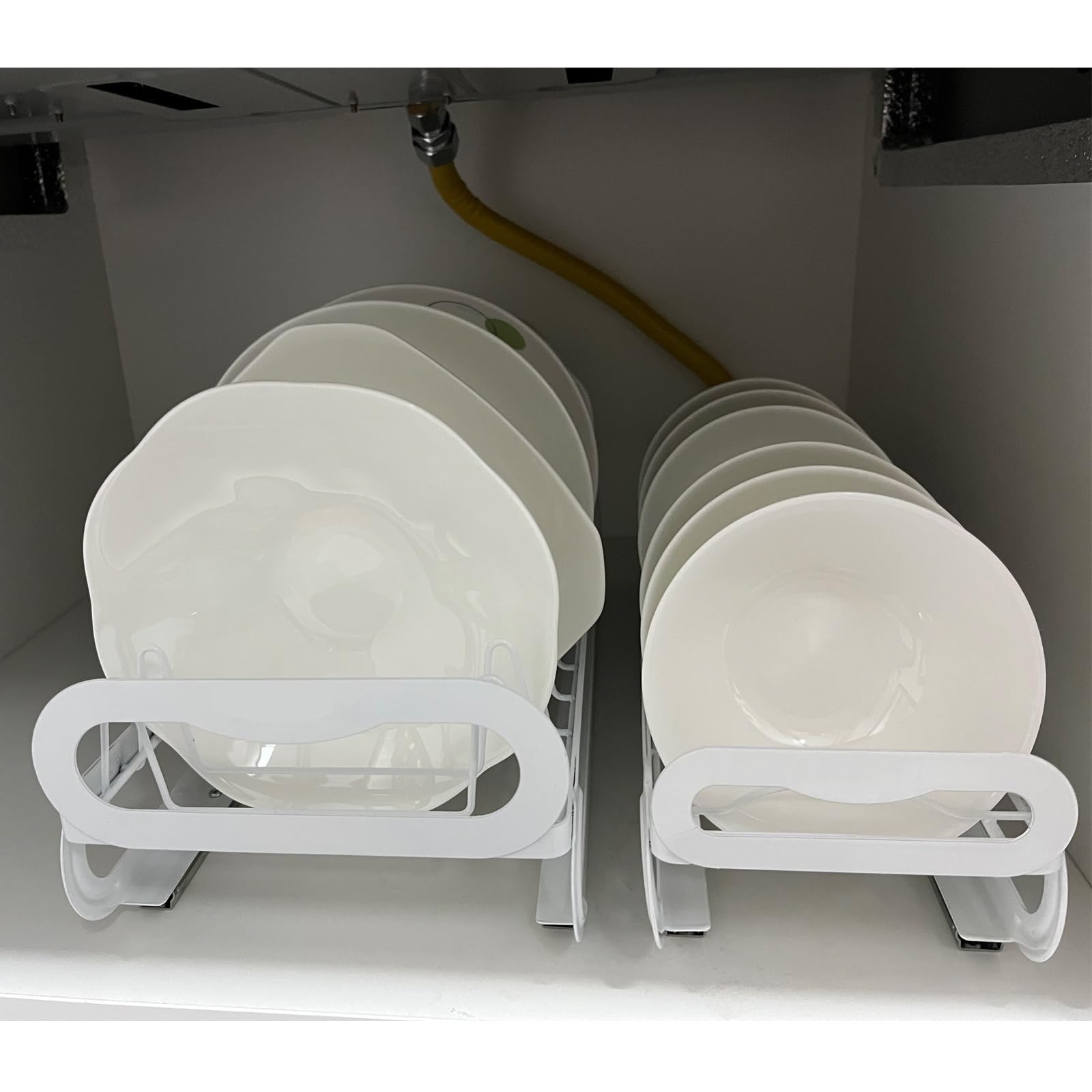 Escurreplatos para Módulos Altos, Escurridor De Platos Y Vasos para Muebles De Cocina, Escurridor De Platos Acero Inoxidable, Escurreplatos De Cocina, Escurreplatos Extensible(Plate Rack)