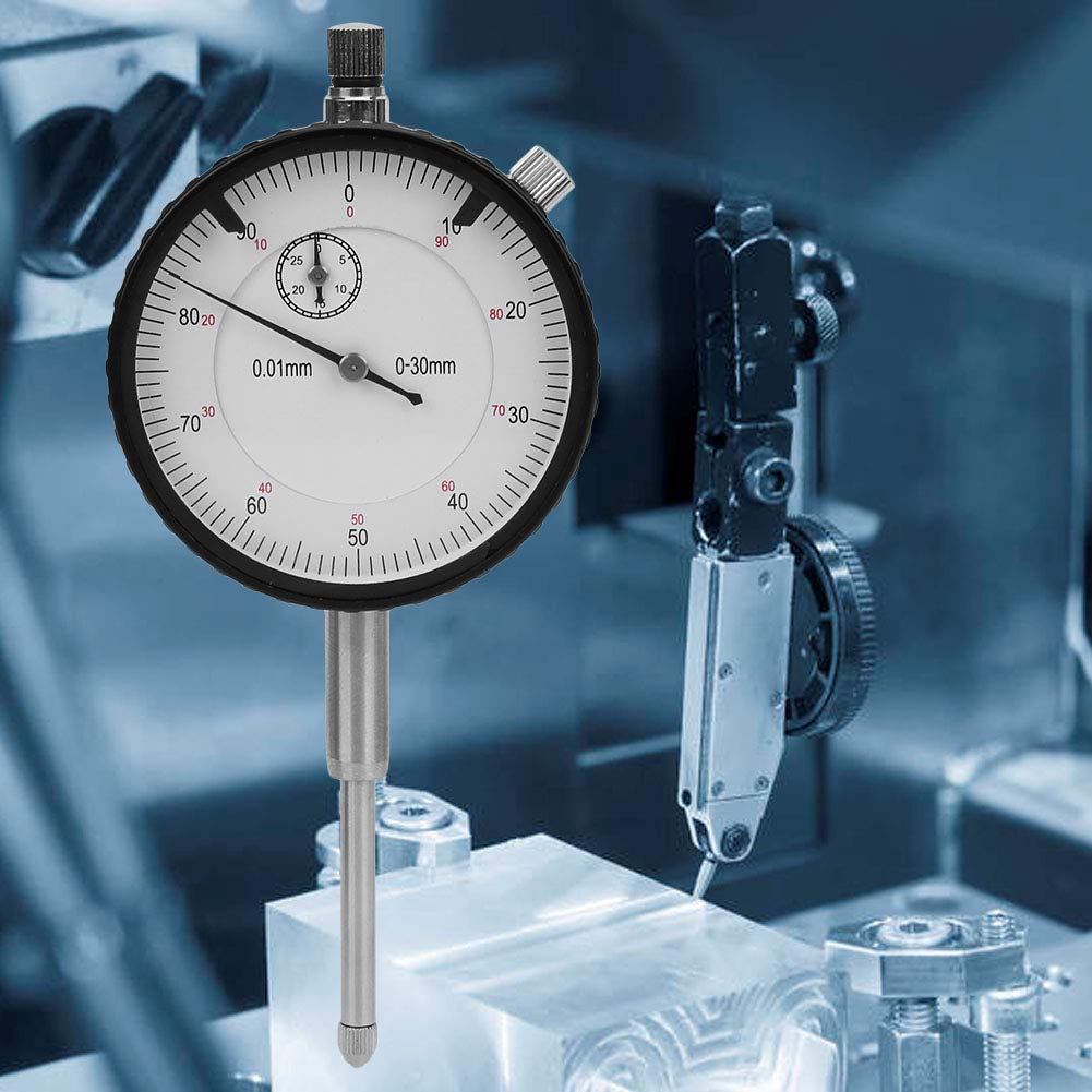 Comparatore 0 a 30 Mm Ad Alta Precisione con Movimento in Ottone, Acciaio Ad Alta velocità e Impermeabile IP65, Resistente All'usura per Strumenti di Misurazione, Utensili