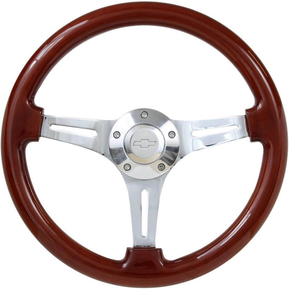 19481959 Chevy Pick Up Trucks Wood & Billet Steering Wheel & Adapter