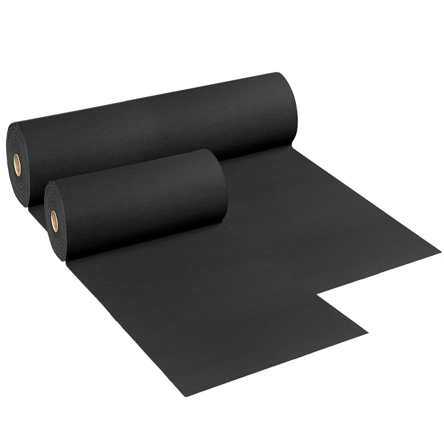emmevi Tappeto Moquette Nera Antiscivolo Passatoia Corridoio Pavimento Scale Palestra Locale 100x500 Cm