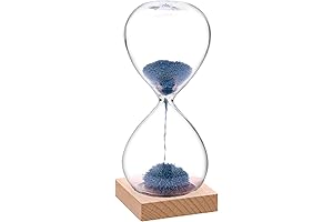 SuLiao Magnetic Hourglass Sandglass - Captivating and Educational Desk Decor