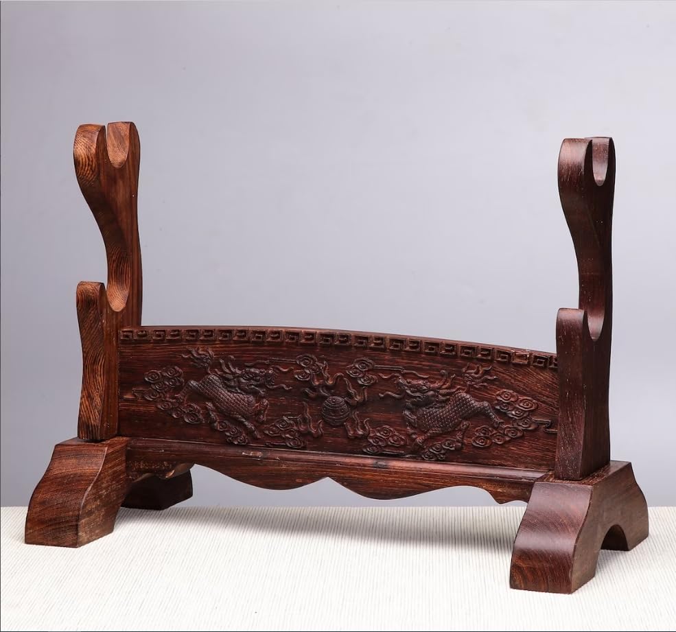 2 levels of knife racks, which can display all kinds of katana, Katana, Chinese sword, Tang sword, short sword, Ninja sword, Anime Sword