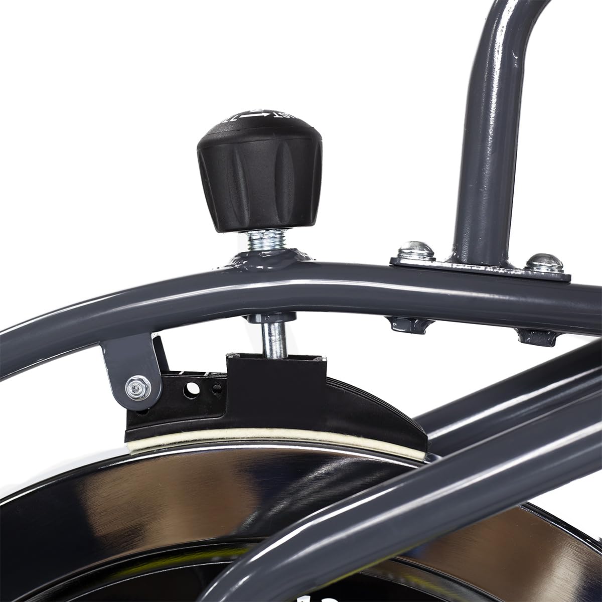 HMS Elittica Crosstrainer Cyclette con volano Anteriore, Computer, Sforzo Regolabile