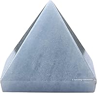 Vista 246 de Amazing Gemstone Amethyst Pyramid Crystal Healing Stones - 2" Great Pyramid Figurine of Natural Stone Pyramid for Meditation, Reiki, Chakra