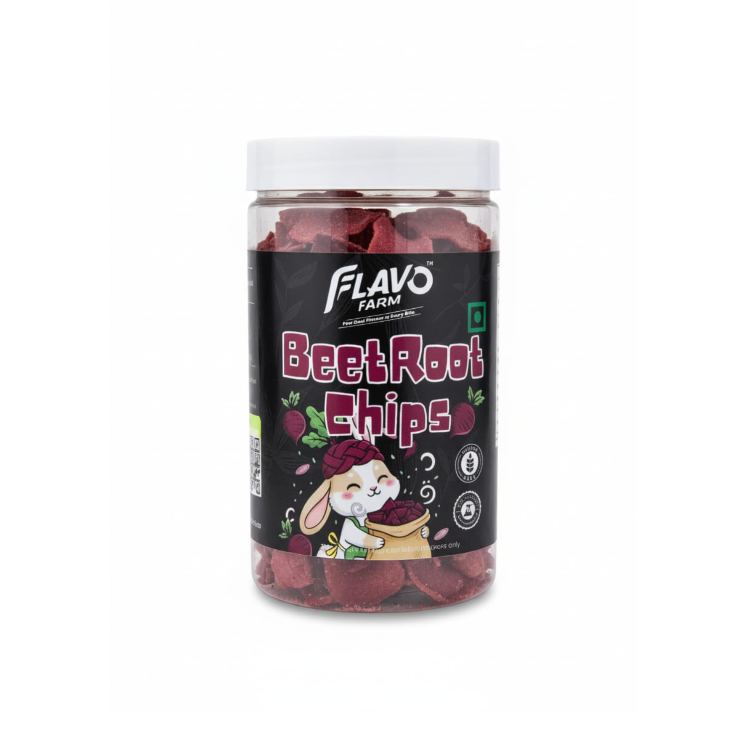 Beetroot Chips (150g) | Healthy Crunchy Beet-Infused Snacks | Gluten-Free & High-Fiber | Savoury Vegetable-Based Crisps | Nutritious Plant-Based Savoury Tea-Time Munchies