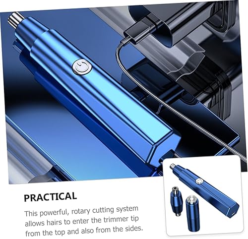 Miniatura 7 de LALAFINA 3 juegos de recortadora de pelo de nariz para hombre, afeitadora eléctrica para hombres, mini afeitadora para mujeres, afeitadora eléctrica