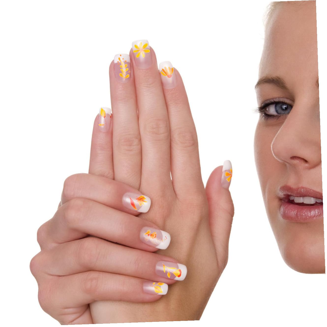 3 Set Adesivi Unghie Autoadesivi Per Decorazioni Nail Art Design Unico Per Manicure Per Natale E Ringraziamenti Facili Applicare Su Unghie Naturali E Materiale Sicuro E 9 Fogli*3