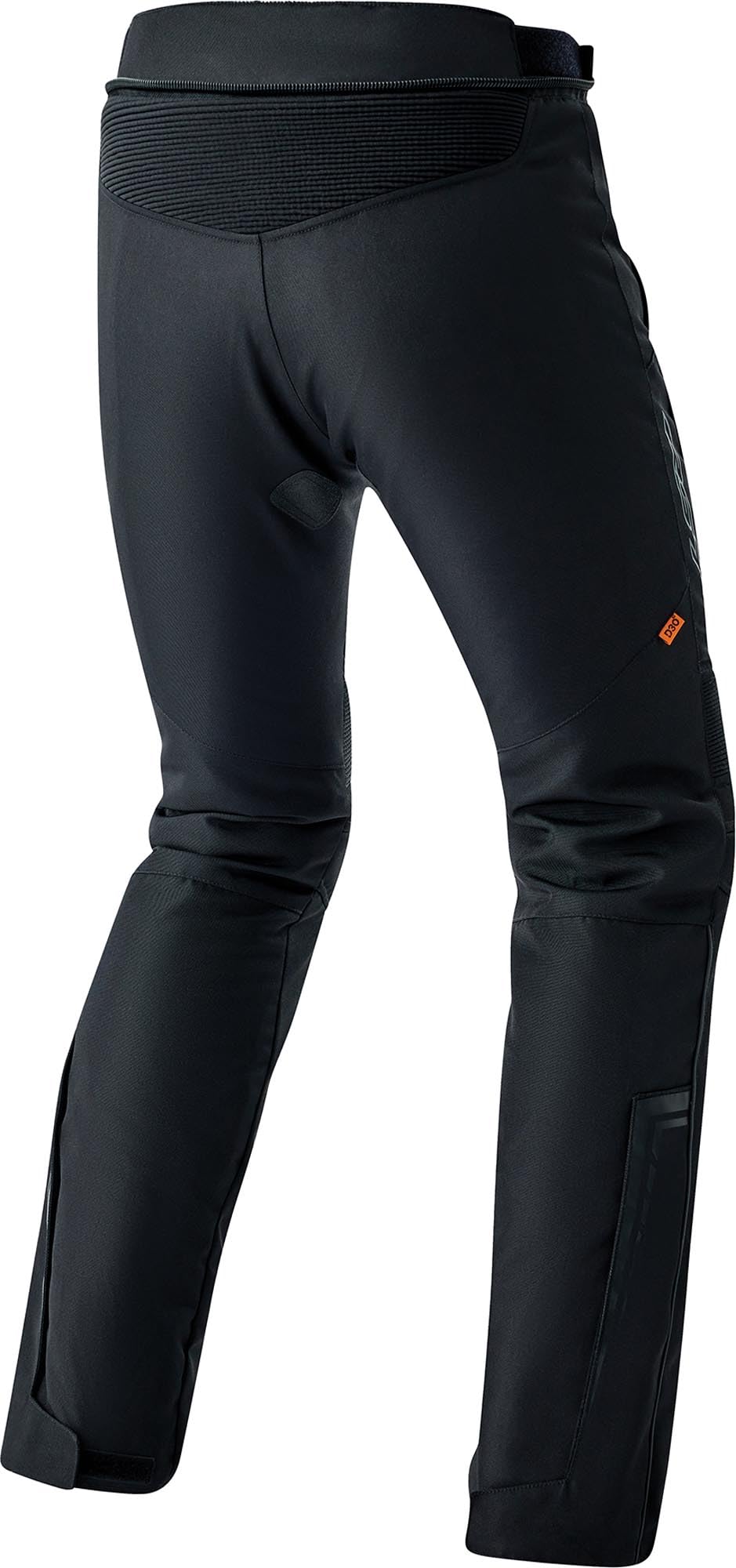 RST S1 D3O Pantalon textile de moto imperméable, noir, Long 42