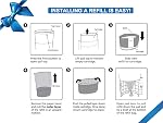 Diaper Pail Refills Increased12% length Compatible with Dekor Plus Diaper Pails Lavender Scent Holds up to 2552 Diapers (4 Pack)
