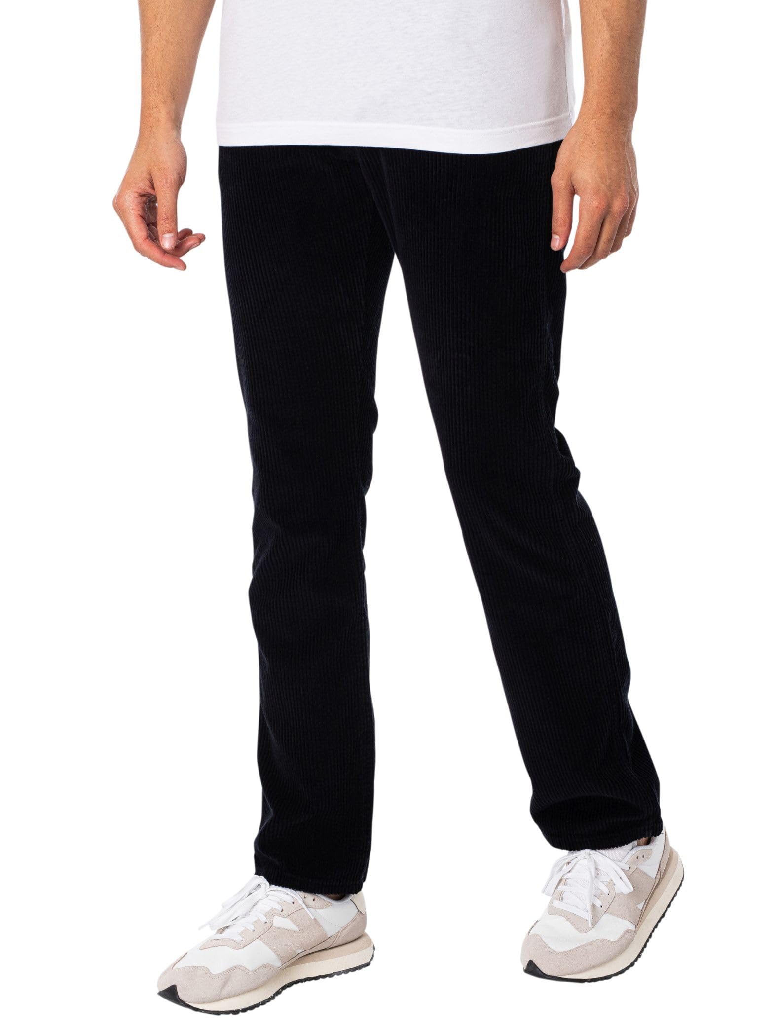 Lois Men's Navy Jeans New Dallas Jumbo Cord Jeans, Blue, 36W X 32L