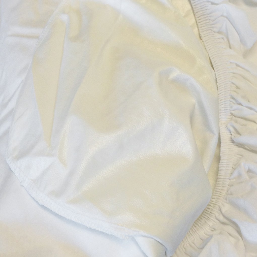 SOFT & SOFT AP Coprimaterasso Lettino con sponde Impermeabile Traspirante Bimbo 65x125, (Un Lato in Cotone) Anallergico, Antibatterico, Igenico, Sterilizzabile