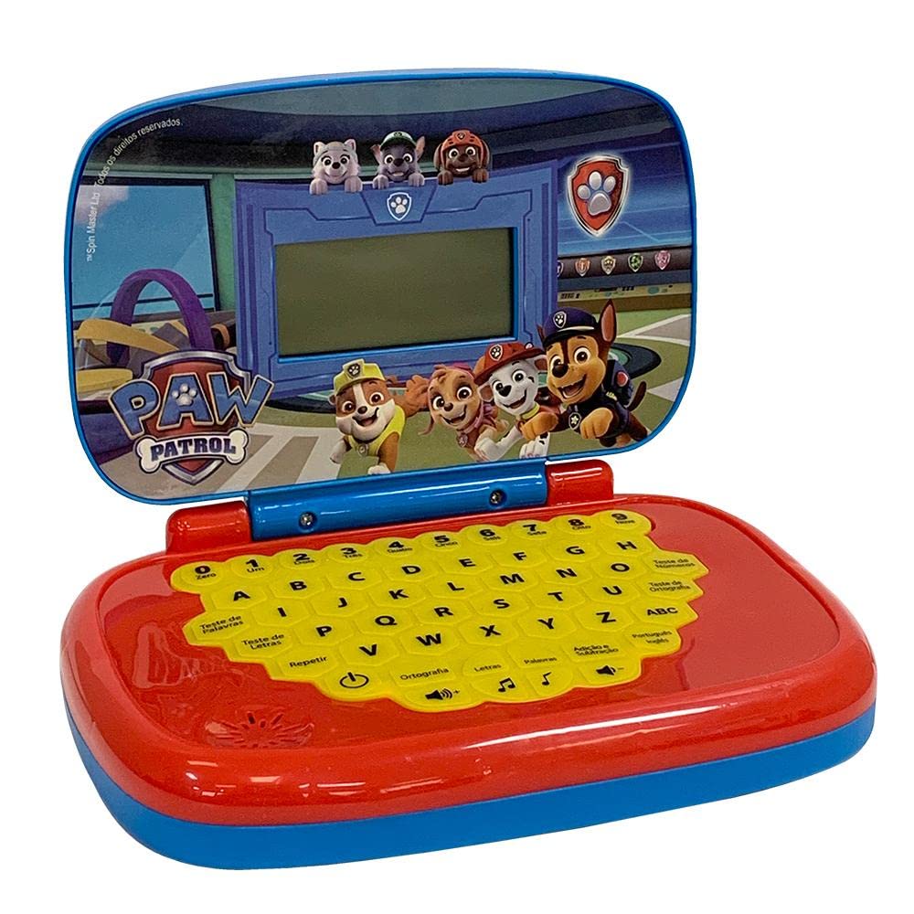 Candide, Laptop Infantil, Patrulha Canina, Brinquedo Educativo — Bilíngue