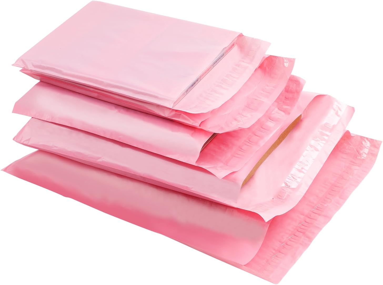 50 Pochette Colis Plastique Expédition – Enveloppes Solides Pour Cartons, Vêtements, Livres – Protection Maximale