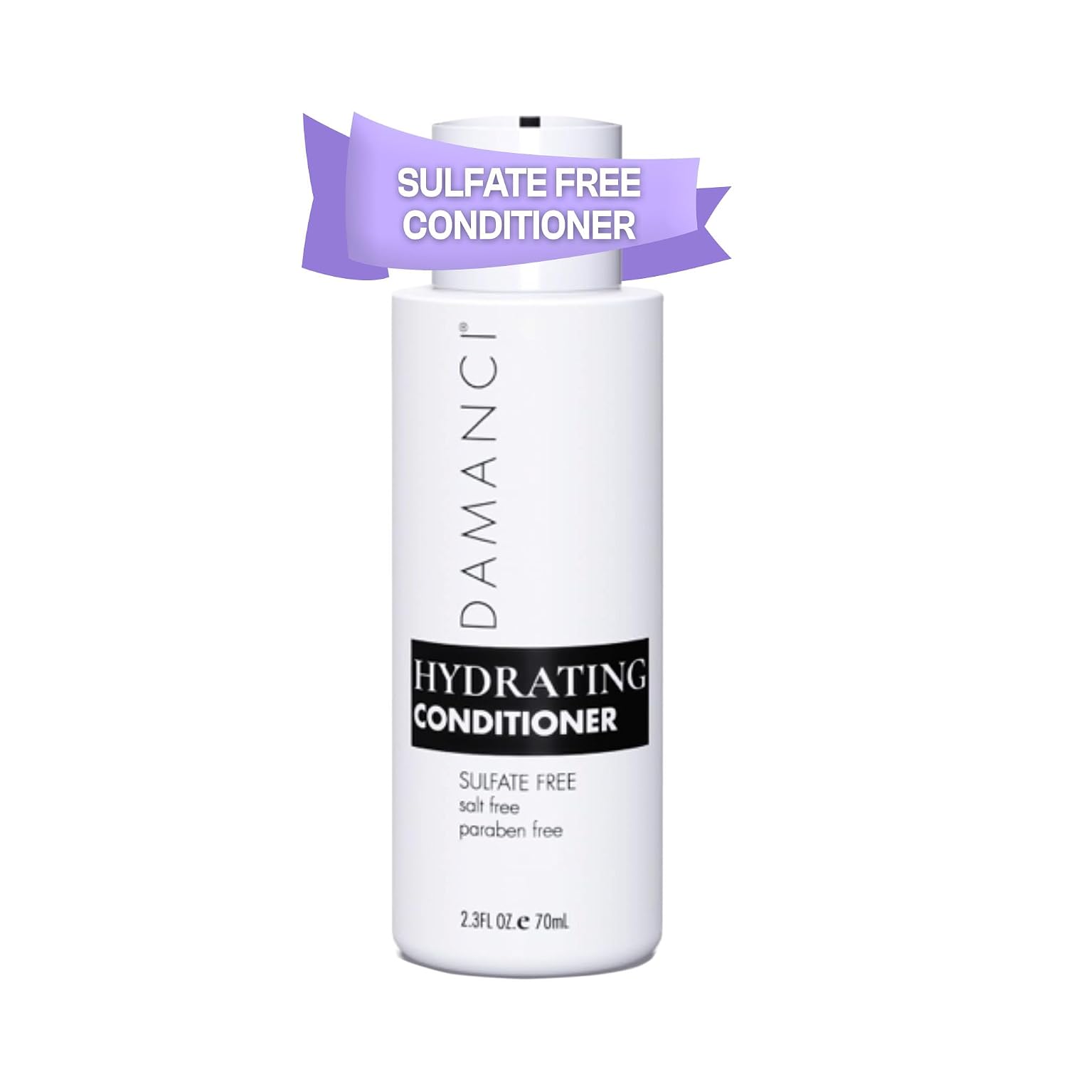 DAMANCI Hydrating Conditioner, Sulfate Free Conditioner for Dry Damaged Hair, with Keratin, Jojoba, Coconut Oil and Collagen, Paraben and Salt Free, 10 oz