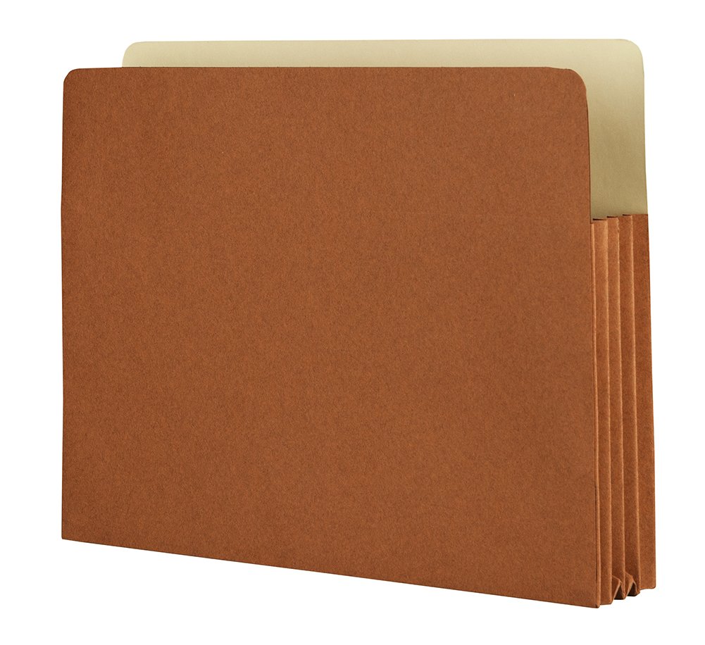 The File King, Red Accordion File Folder, Expansion Packs (10 Pack, Letter, 3.5" Expansion)