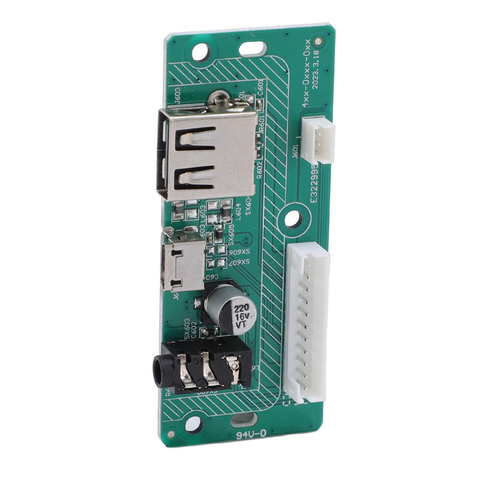 Annadue Module de Port de Chargement de Haut-Parleur, Port de Chargement USB, Prise Sonore, Remplacement Rapide de la Carte de Circuit imprimé pour Charge 3 Version TL