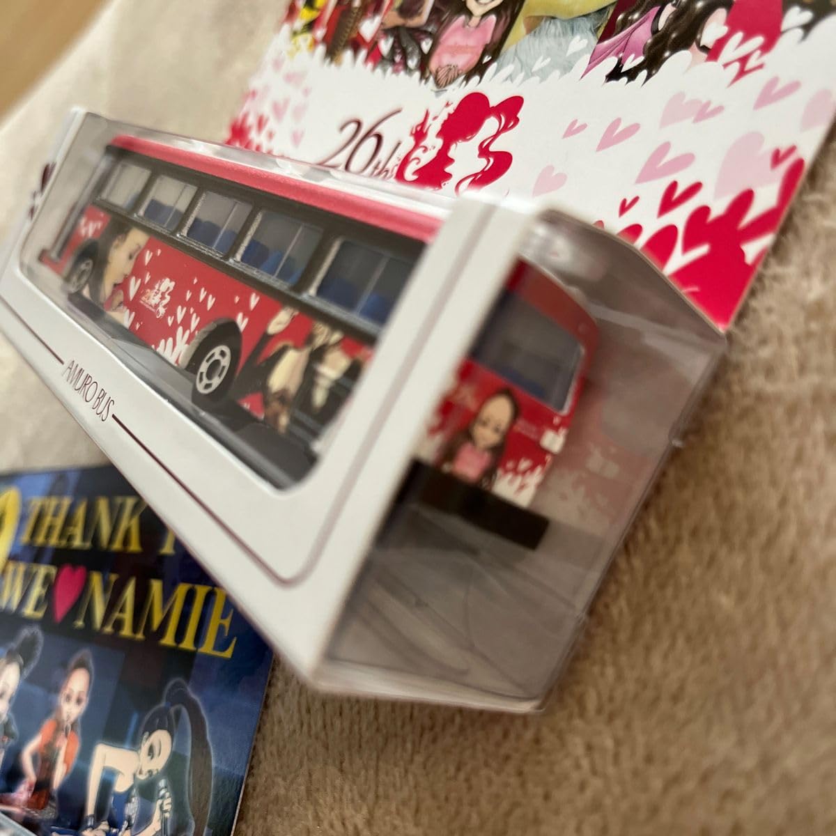 安室奈美恵ラッピングバスミニカー数量限定沖縄