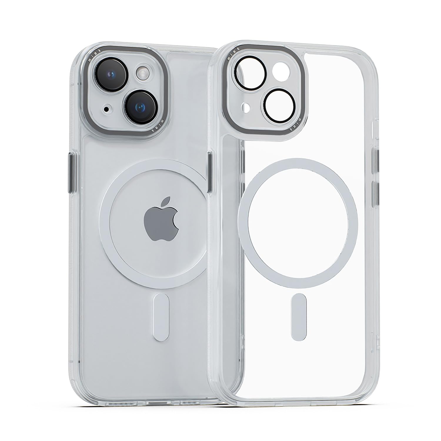 Apple iPhone 15 ホワイト MagSafeケース付き HANARO公式 | iPhone 15 ポッピング MagSafe対応 ストラップ付き