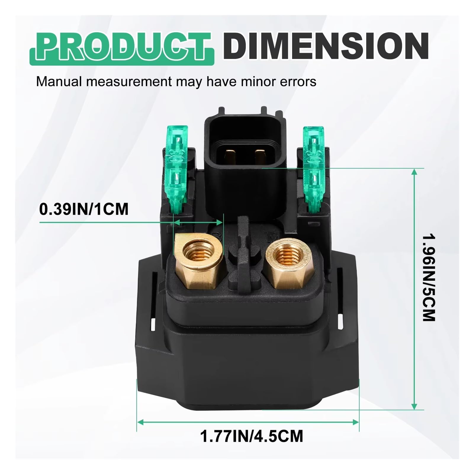 Relé Corriente Relé De Solenoide Arranque Motocicleta 1/2/4 Uds. Para RV200 Vanvan