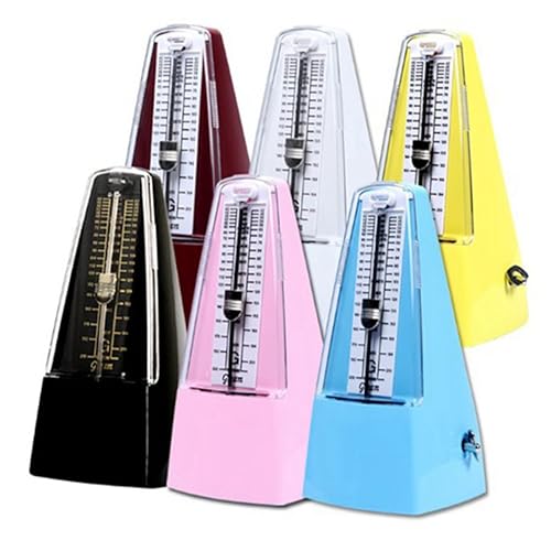 GOOHOCHY Accurate Metronome for Piano Practice Mechanical Click Bell Ring Battery Sturdy Design for Boys and Girls