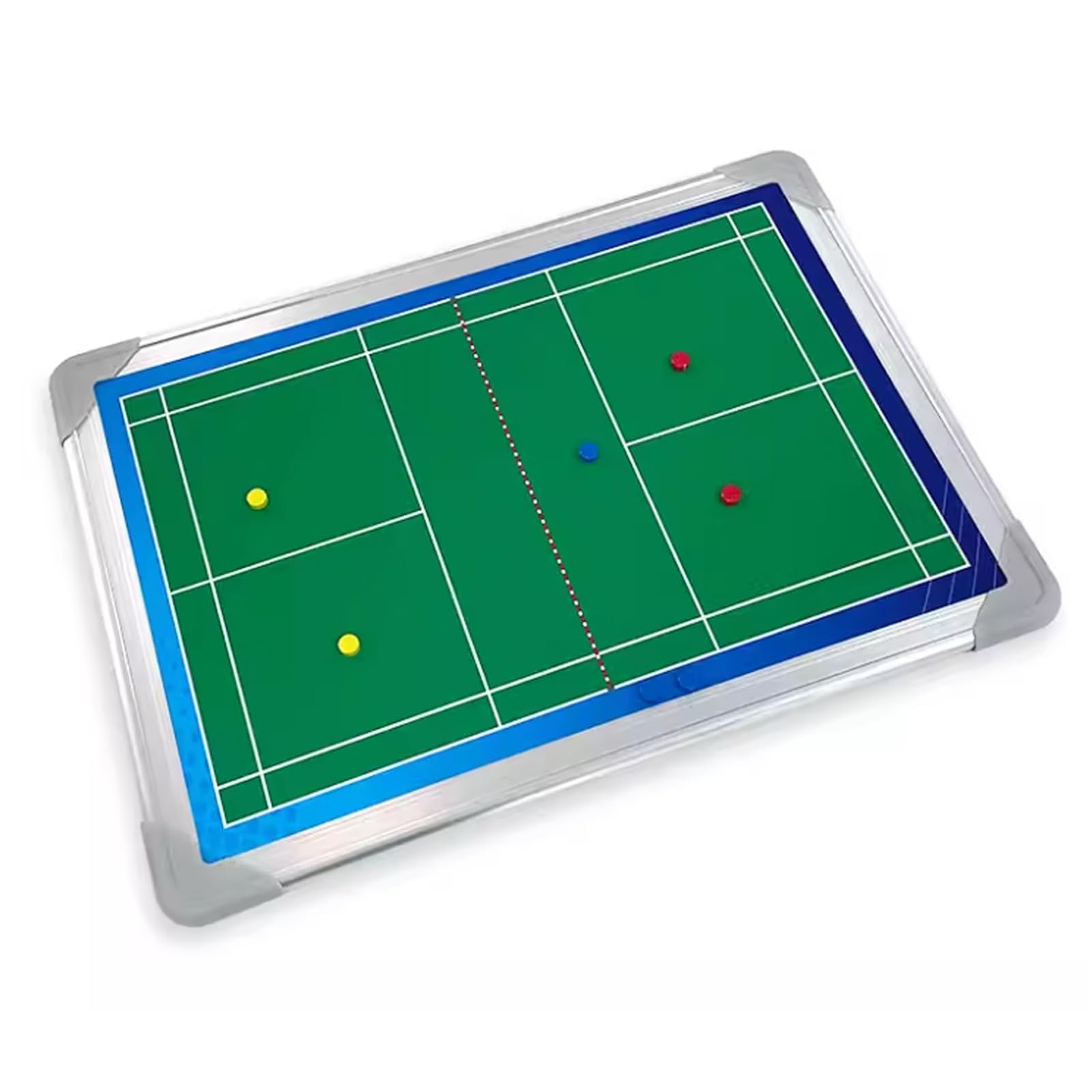 Lavagna Tattica per Tennis, Lavagna Magnetica per Allenatori | Design Bifacciale, Facile da Scrivere e Cancellare, per Allenamenti e Gare