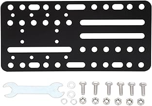 USB Handbrake Mounting Bracket, USB Hand Brake Mounting Plate Stainless Steel Desktop Mount Bracket Plate Universal for USB Handbrake