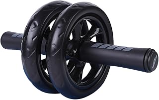 Soomloom アブホイール エクササイズウィル スリムトレーナー 超静音 腹筋ローラー エクササイズローラー 膝を保護するマット付き