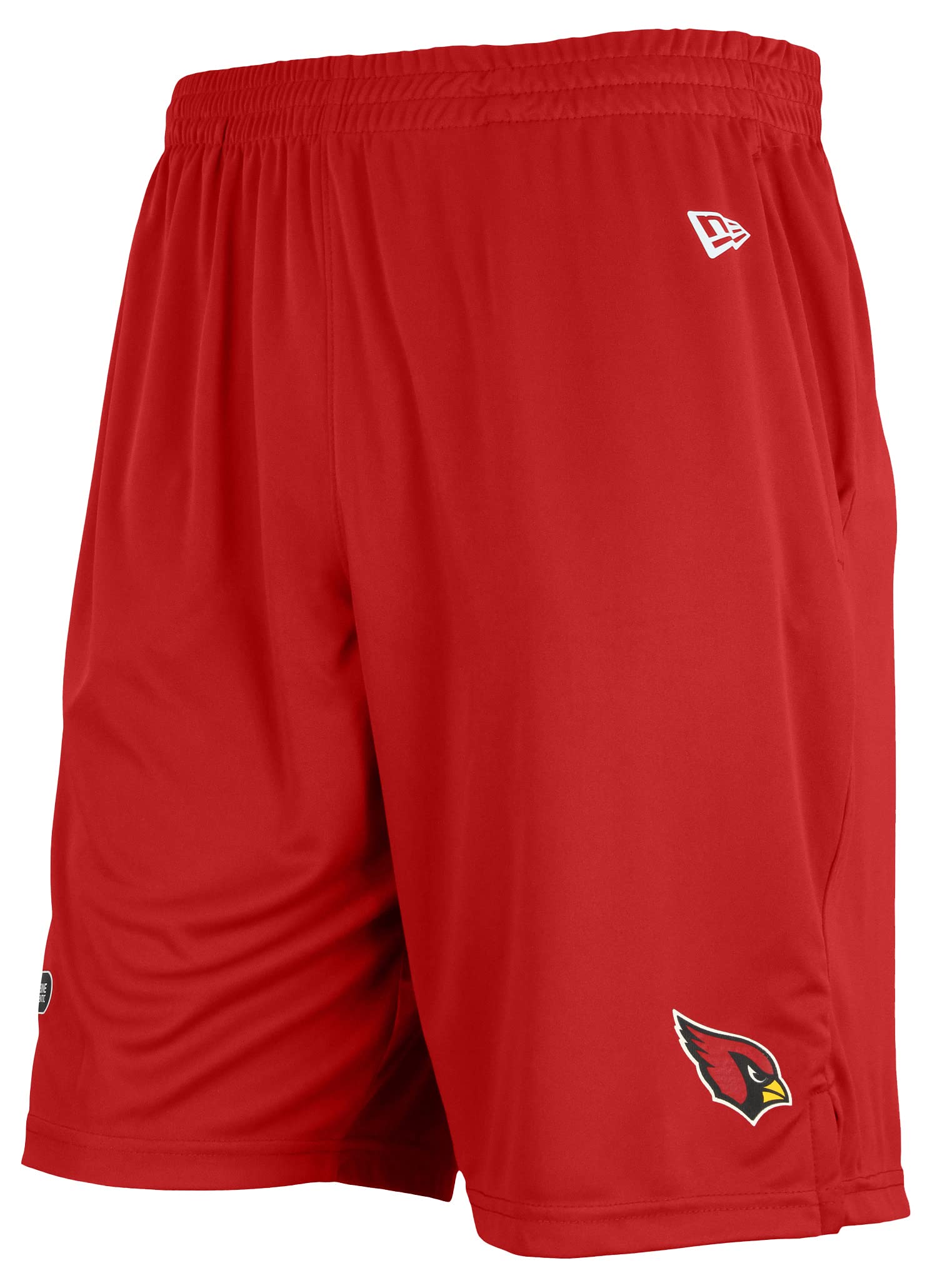 New Era NFL Football Men's Ground Running Performance Casual Shorts, Arizona Cardinals, Small