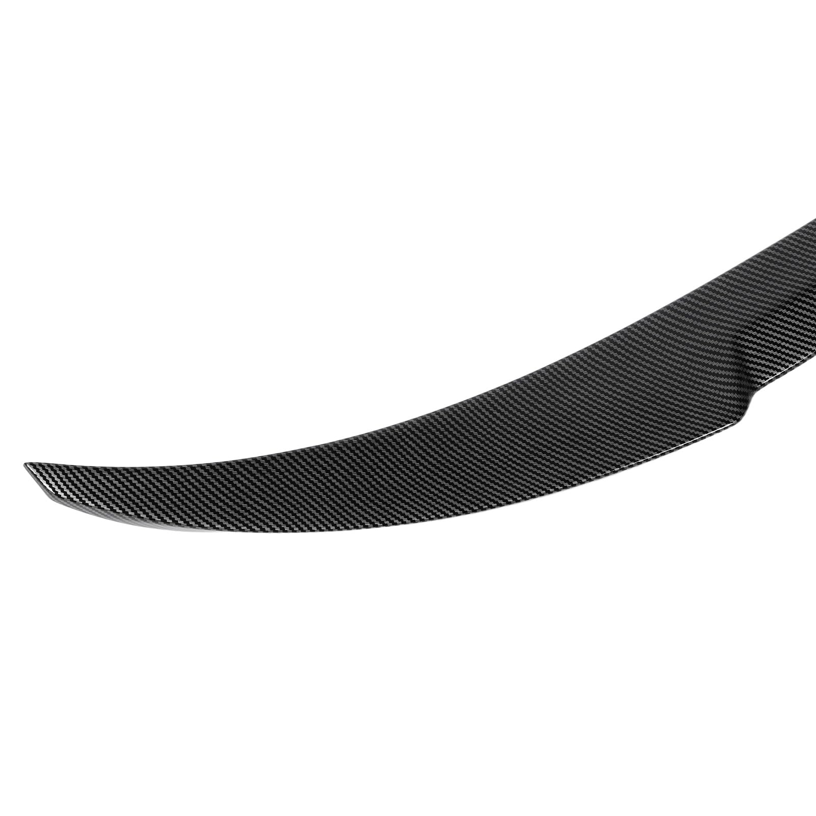 Ausla Tylna Spoiler Trunk Wing Style M4 Sporty Look Trunk Lid Spoiler do 4 Serii F36 2014-2020 Ulepszona Aerodynamika Materiał ABS Materiał ABS łatwa Instalacja (styl z włókna węglowego)