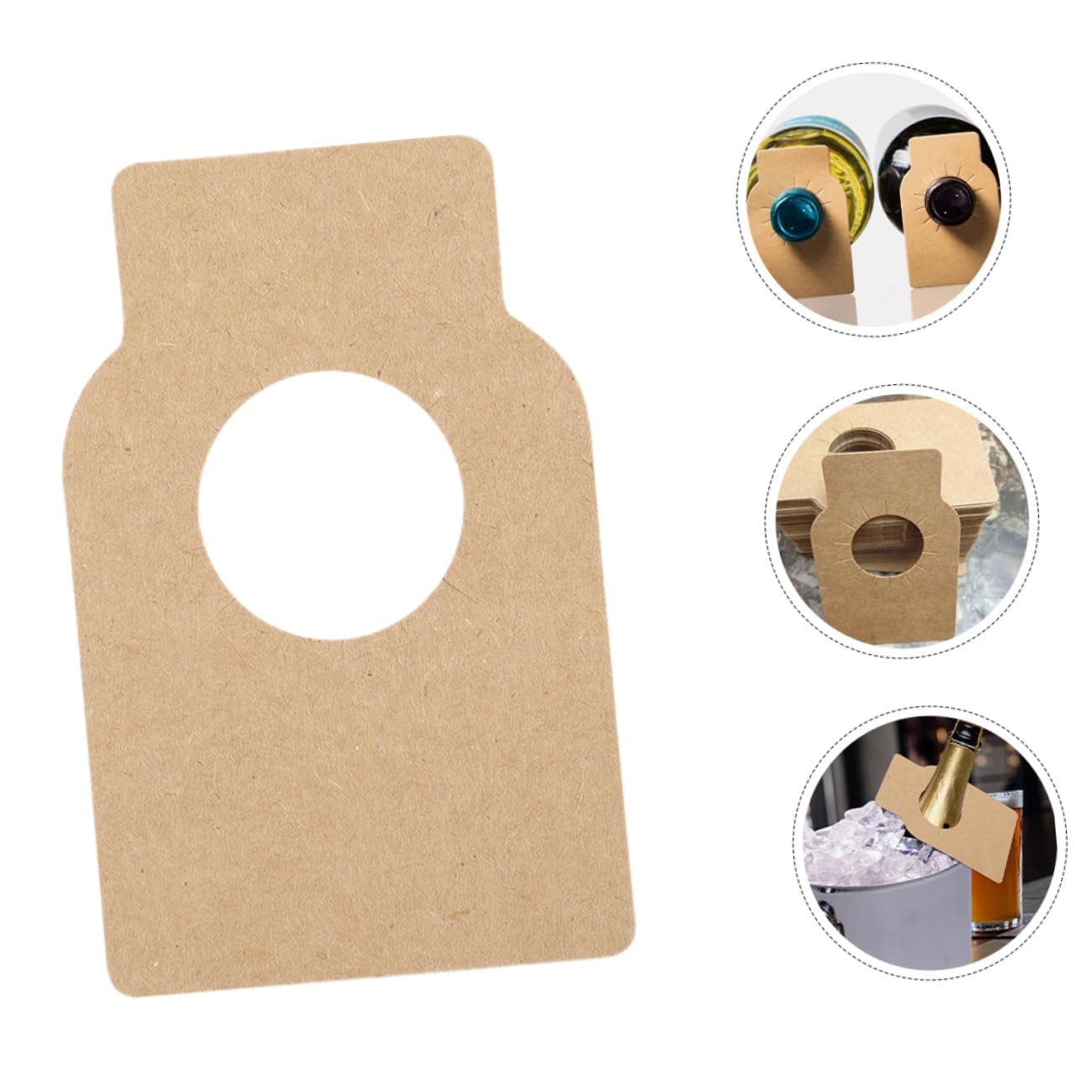 200 Etichette Carta Riutilizzabili Pezzi in Bottiglie Vino