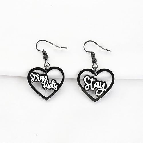 Miniatura 3 de SKZ - Pendientes para niños y fanáticos, mercancía Stay Stray Kids