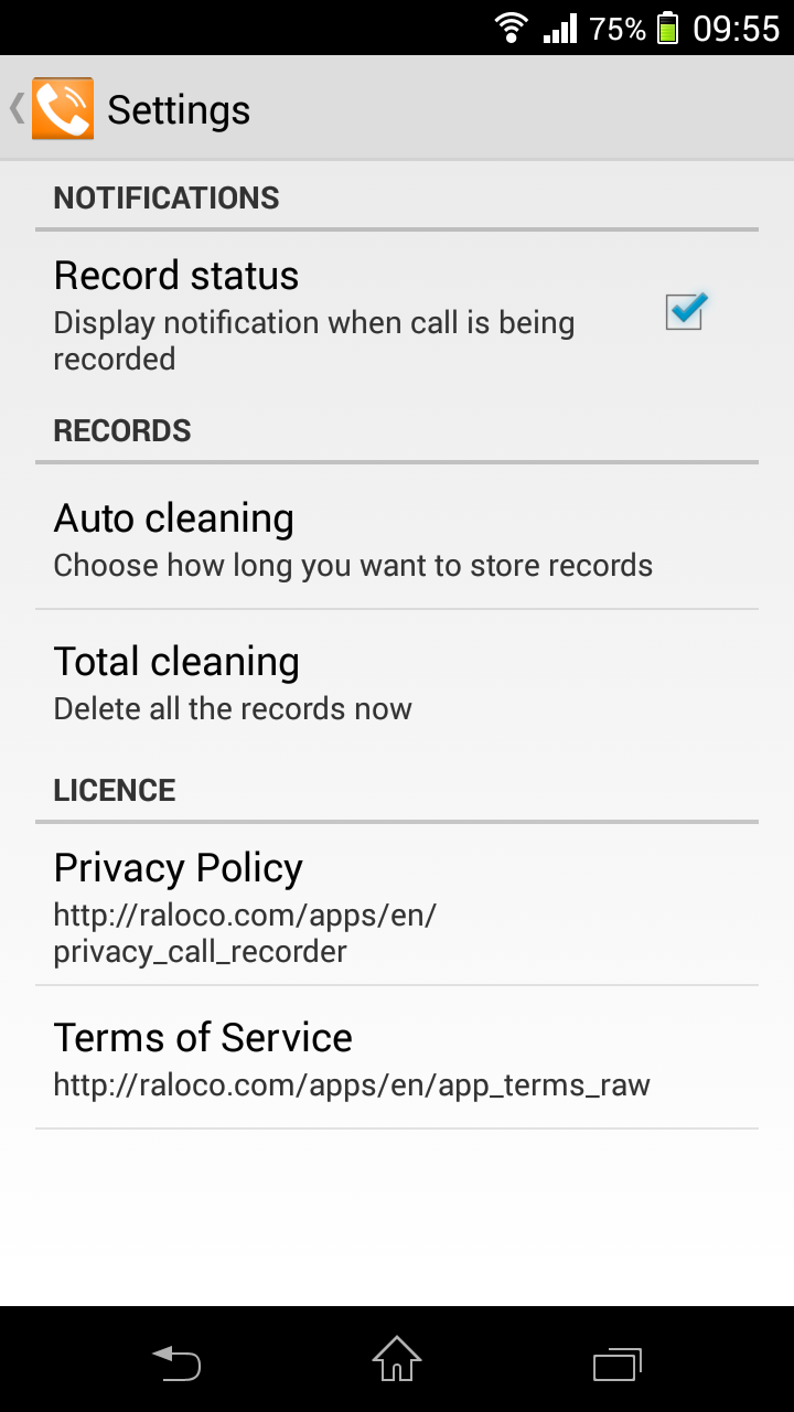Record My Call - App on Amazon Appstore