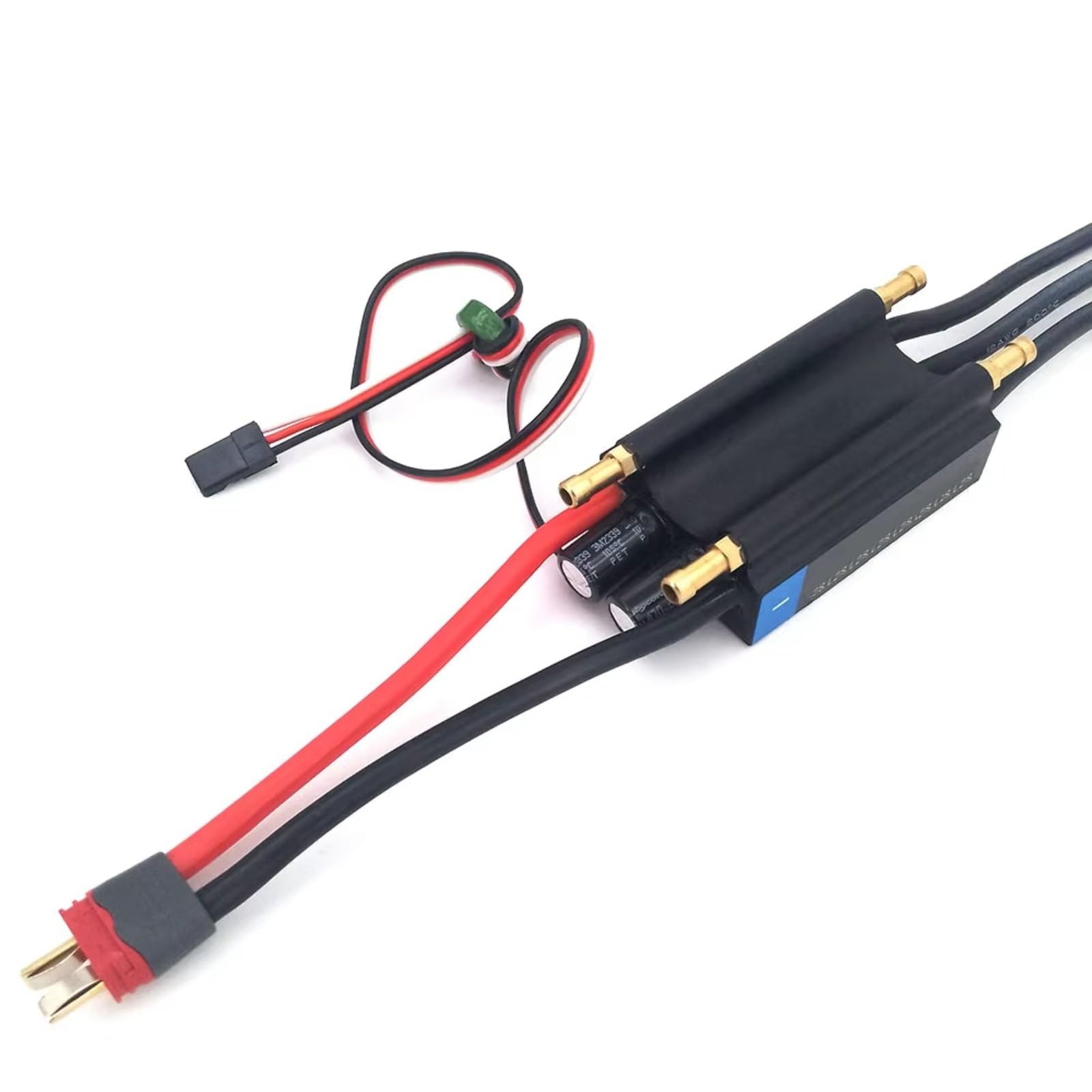 RC Componenti ESC Per 90A Brushless ESC Regolatore Velocità Motore Avanti Indietro Modello Raffreddamento Acqua Accessorio Veicoli Fuoristrada Camion Con Rimorchio(T plug)