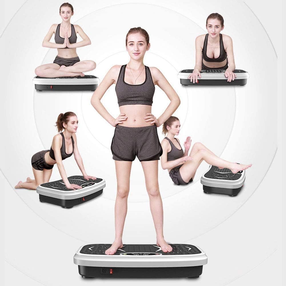 Vibration Trainers Lose Fat Vibration Plate Exercise Machine Weight Loss Home Workouts Body Toning Vibration Platform Machine Thin Arms Thin Waist Thin Stomach Fitness Power Supply Board