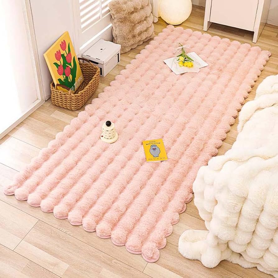 ロココ調 ラグマット/絨毯 【約180×180cm 正方形 ピンク】 洗える ラグ 洗える ラグマット 180*180cm 洗えるカーペット 正方形