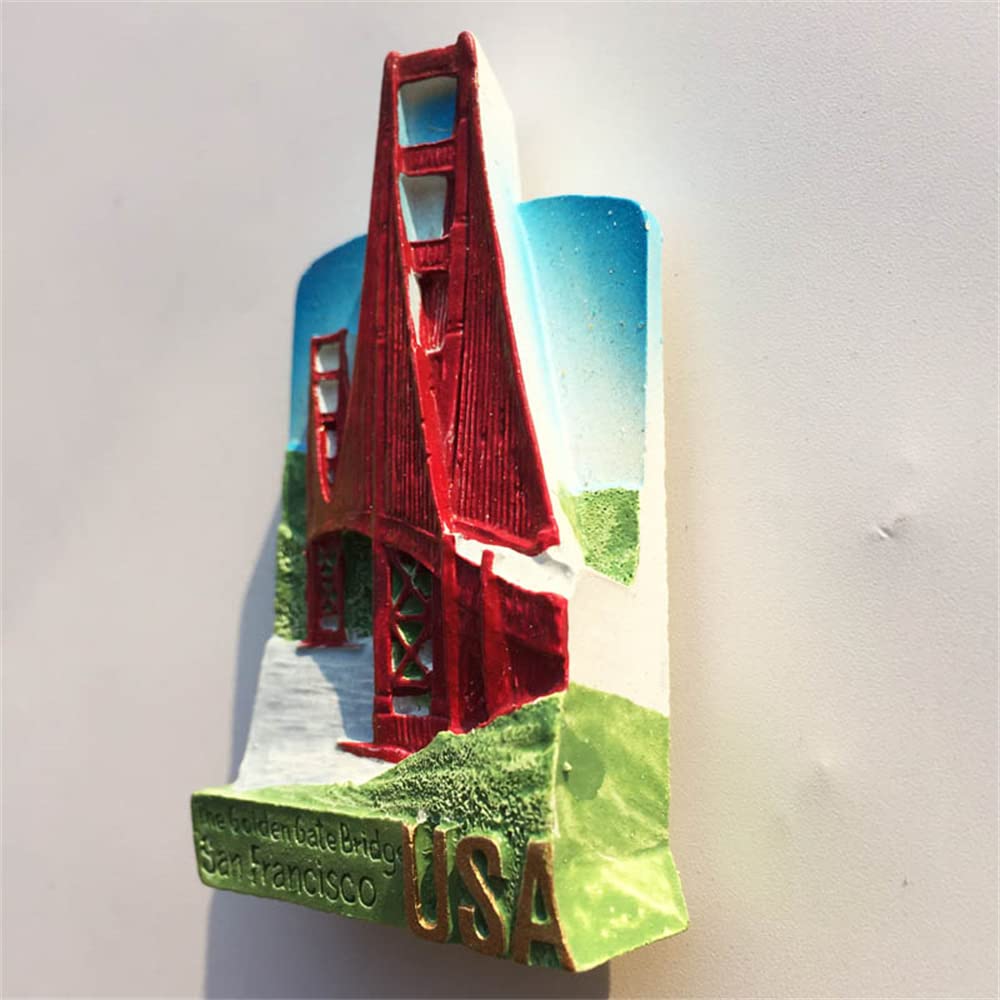 Golden Gate Bridge San Francisco USA frigorifero magnete