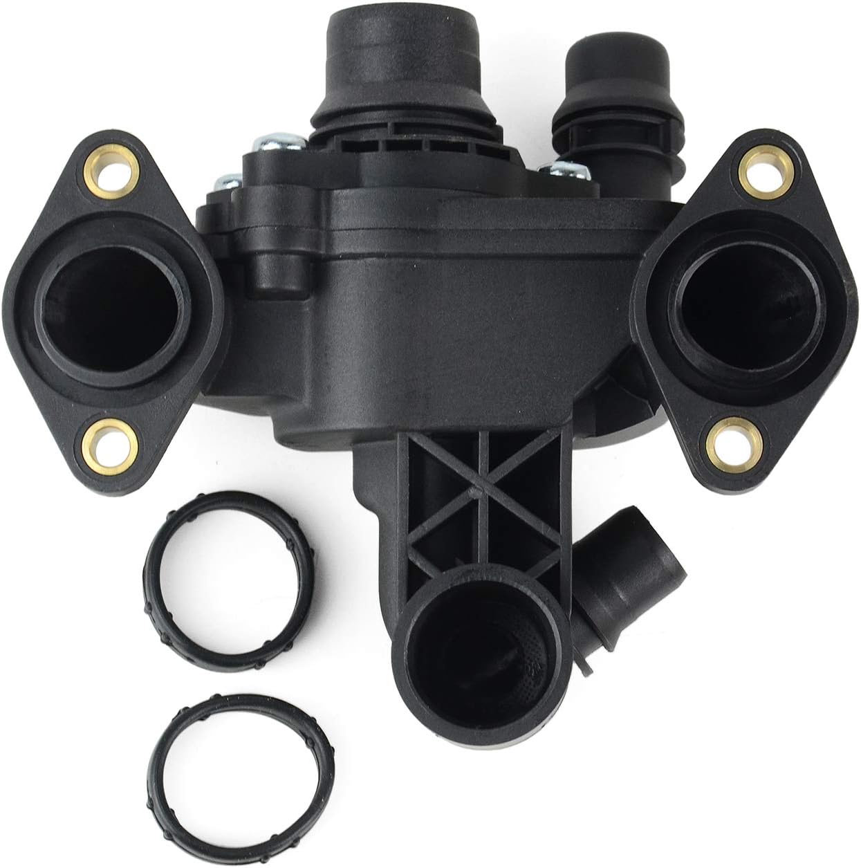 Boîtier De Thermostat D'eau Avec Capteur - Compatible Peugeot, Citroën (Berlingo, C3, 206, 307, Etc.) - Réf. 1336.Z0 / 9647265980