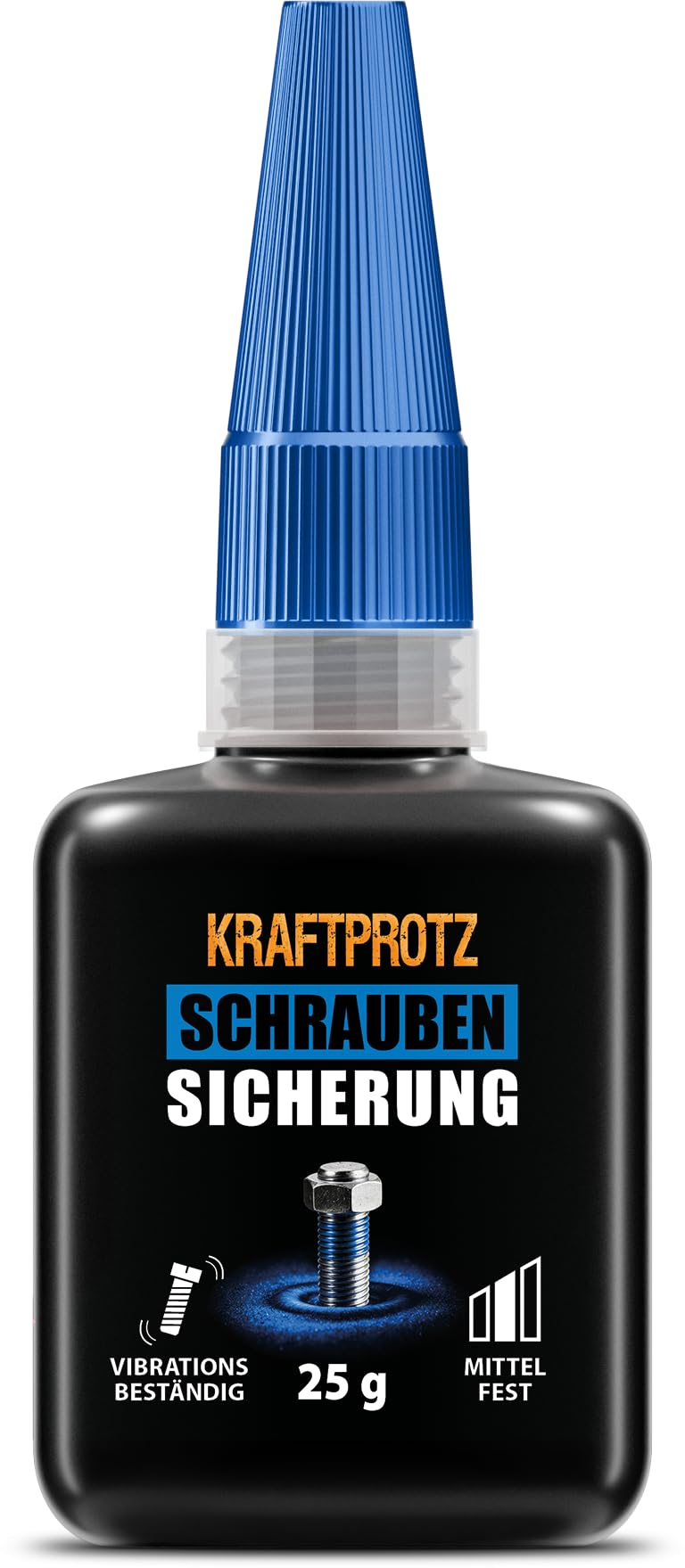 Schraubensicherung mittelfest blau 25 g - Gewindesicherung Schraubenkleber