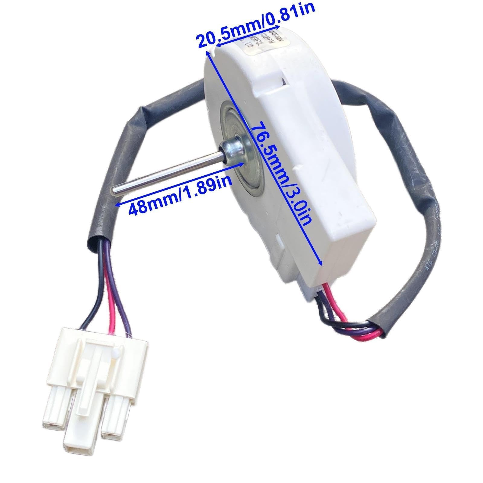 Paquete De 10 Ventiladores De Motor Refrigerador 50240401000K DC12V 4,5 W 2150RPM Ventilador De Motor De Refrigeración