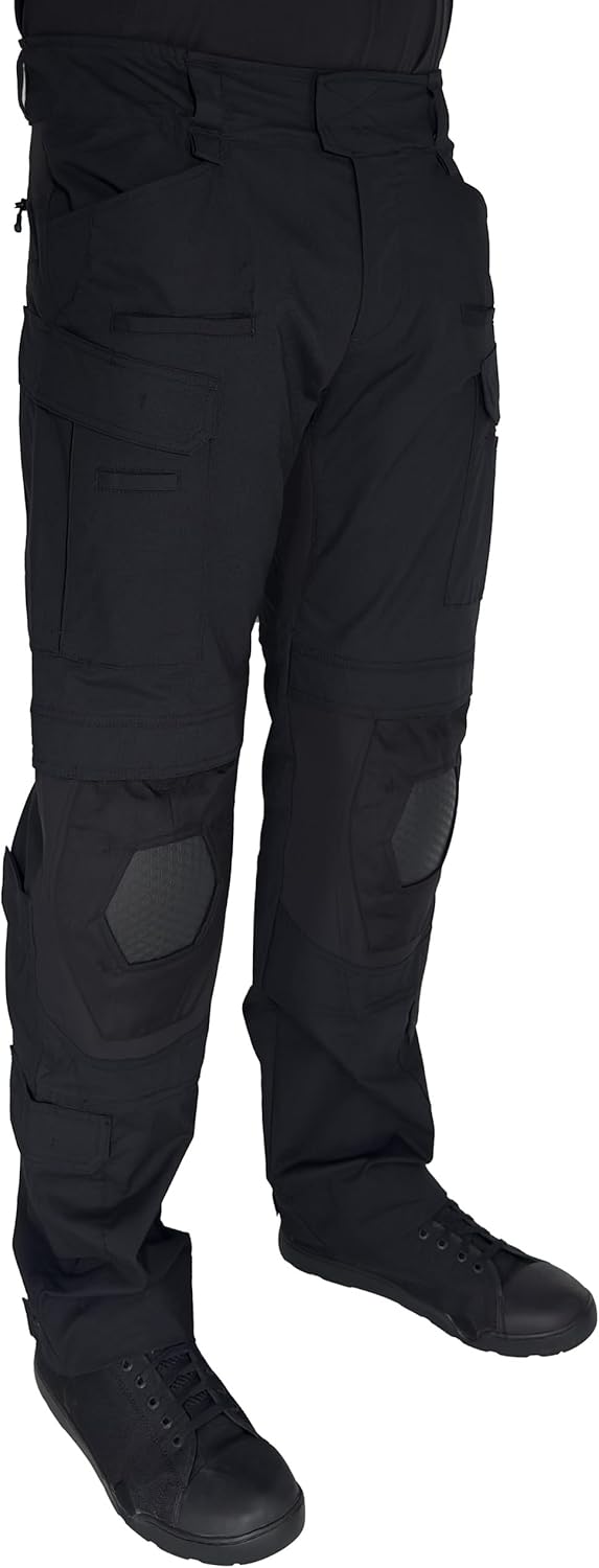 LAPG Men's ACP Atlas Combat Pants with D30 Knee Pads, Athletic Regular Fit, Cordura Extreme Stretch Ripstop Tactical Pants