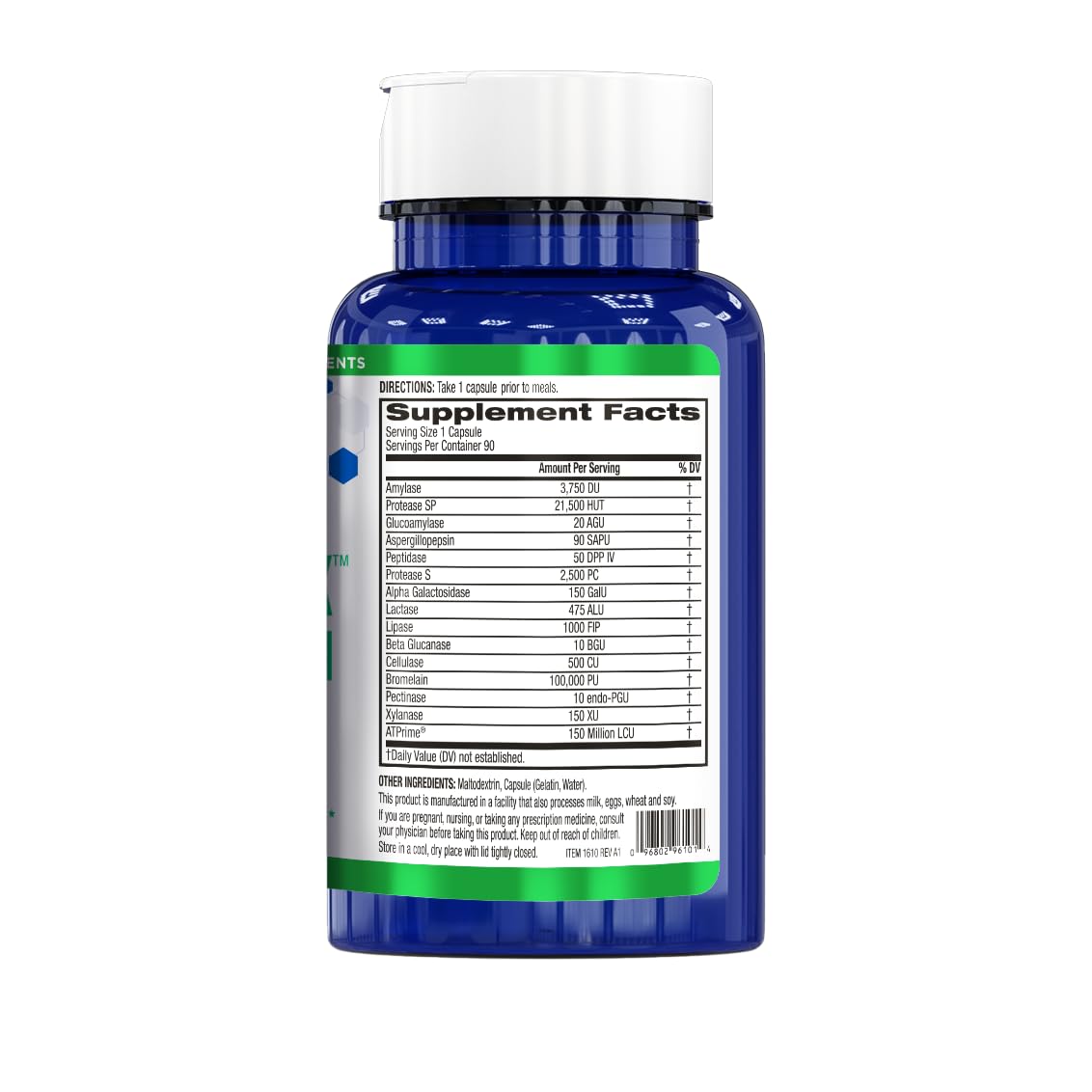 BioTrust AbsorbMax Broad Spectrum Digestive Enzyme Blend, Gluten Free, Non GMO, Digestive Support for Nutrient Digestion, Absorption and Periodic Digestive Discomfort and Bloating — Amazon image 7