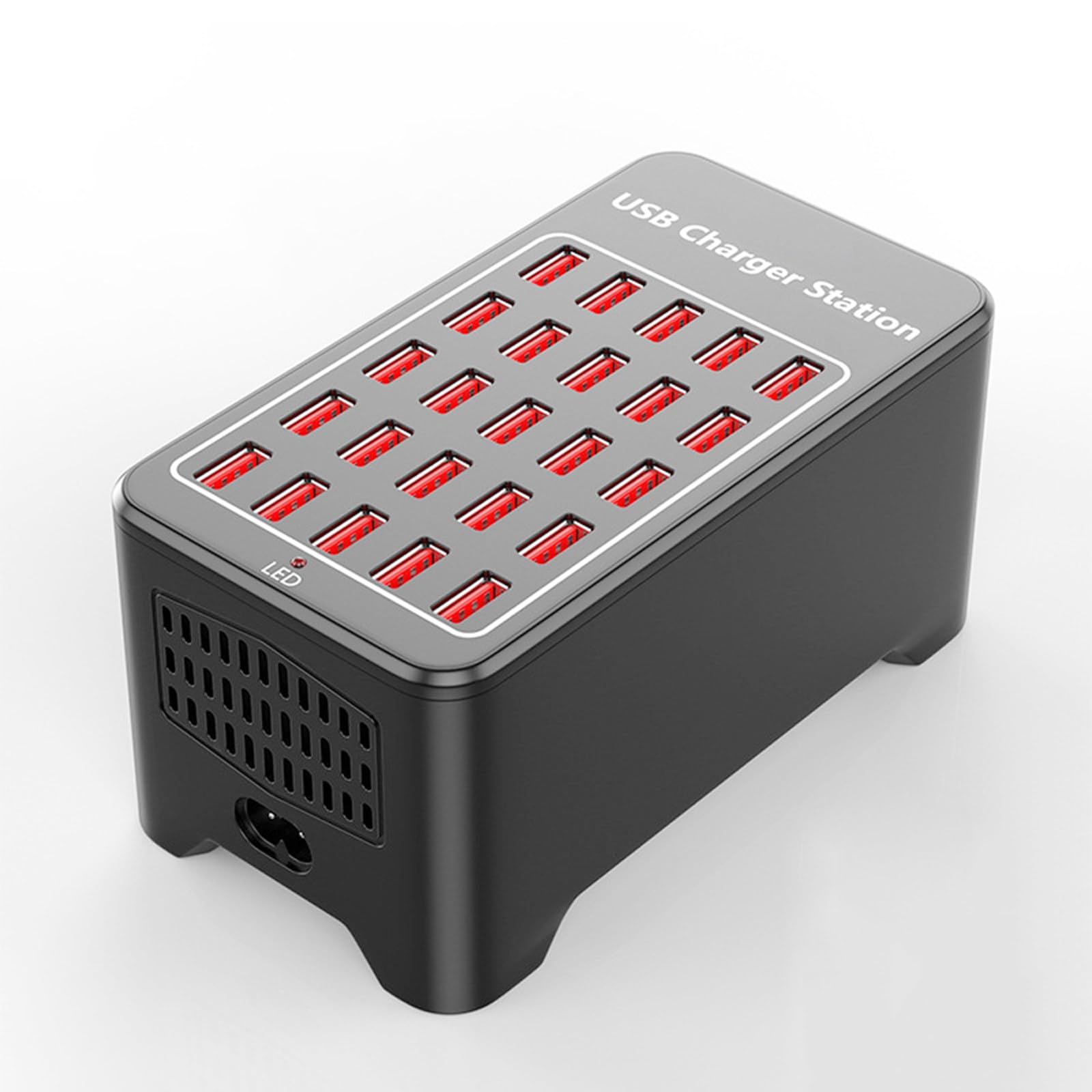 Chargeur Rapide Haute Puissance 150 W Chargeur 30 Ports Chargeur USB multiport Protection de Charge Multiple Compatible avec Une Large Gamme de, 25 USB