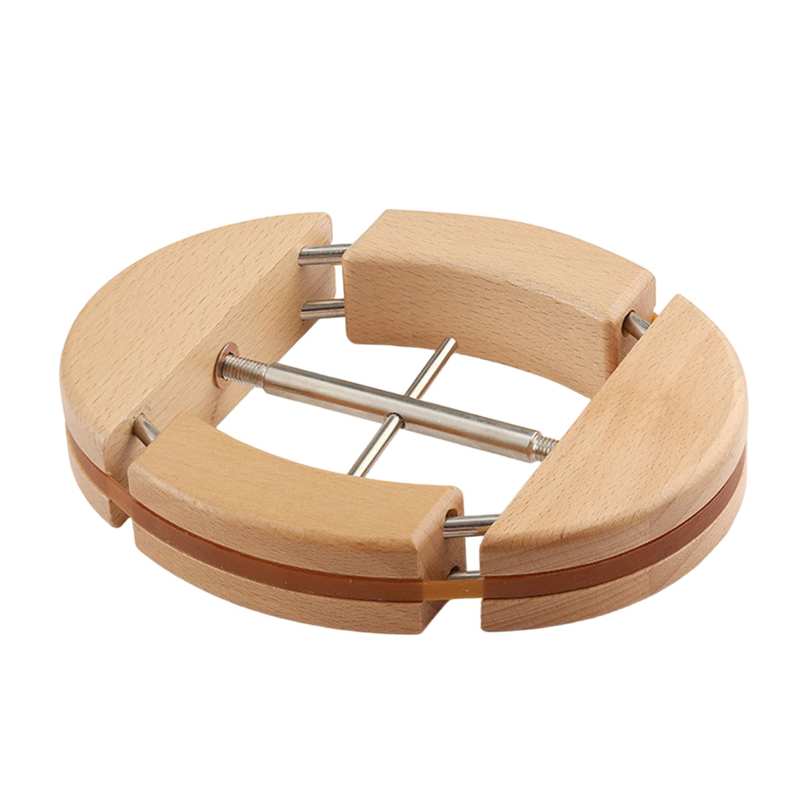 Msioytog Wood Hat Stretcher Adjustable Cap Expander for Hat Lovers Home Travel Use Four Way Expansion Stretcher Adjustable Cap