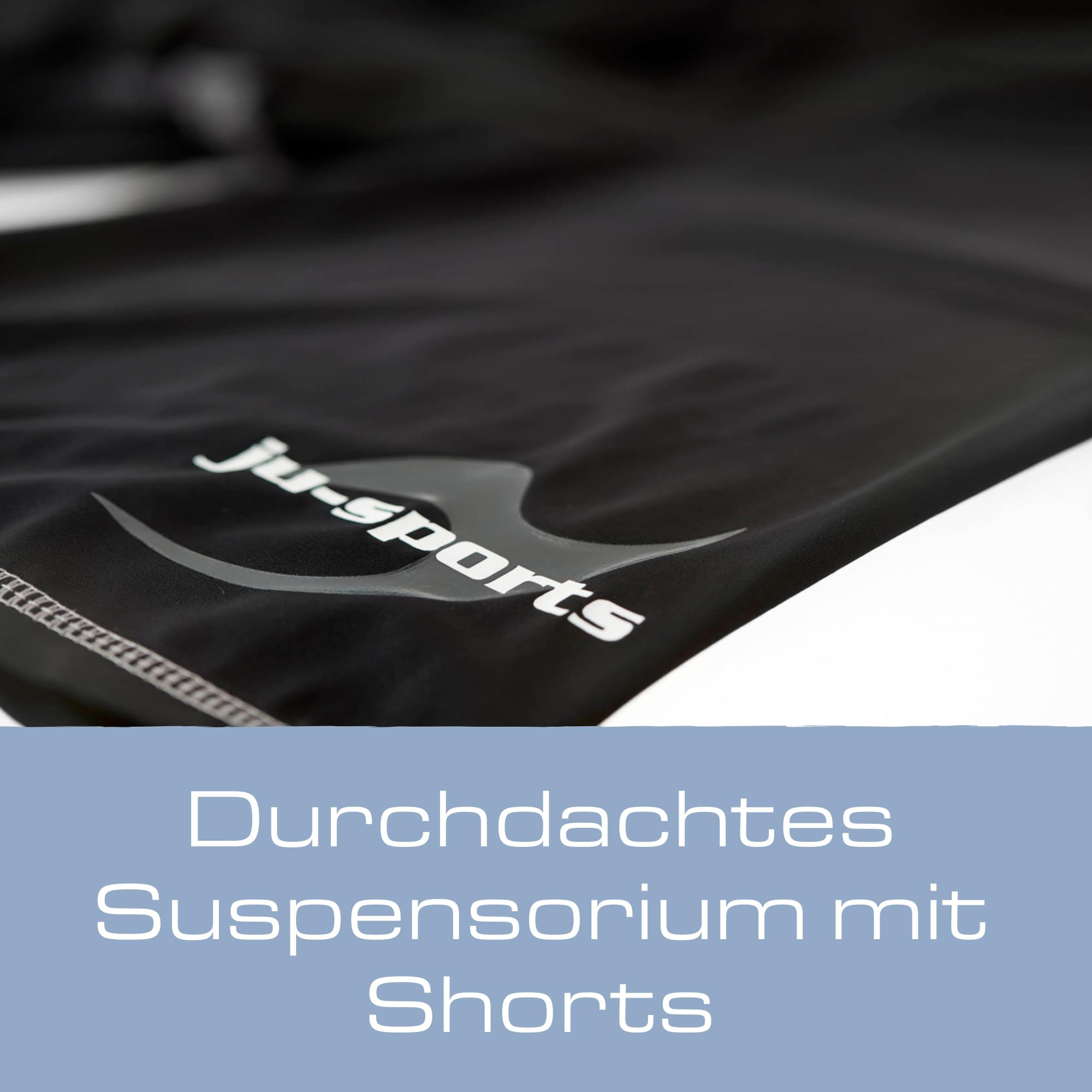 Ju-Sports Tiefschutz Herren Kampfsport Base Supporter + Motion Pro Flexcup - Belüftete vorgeformte Tasche für Cup aus atmungsaktivem Mesh-Material, Mit 4-Wege Stretch Material
