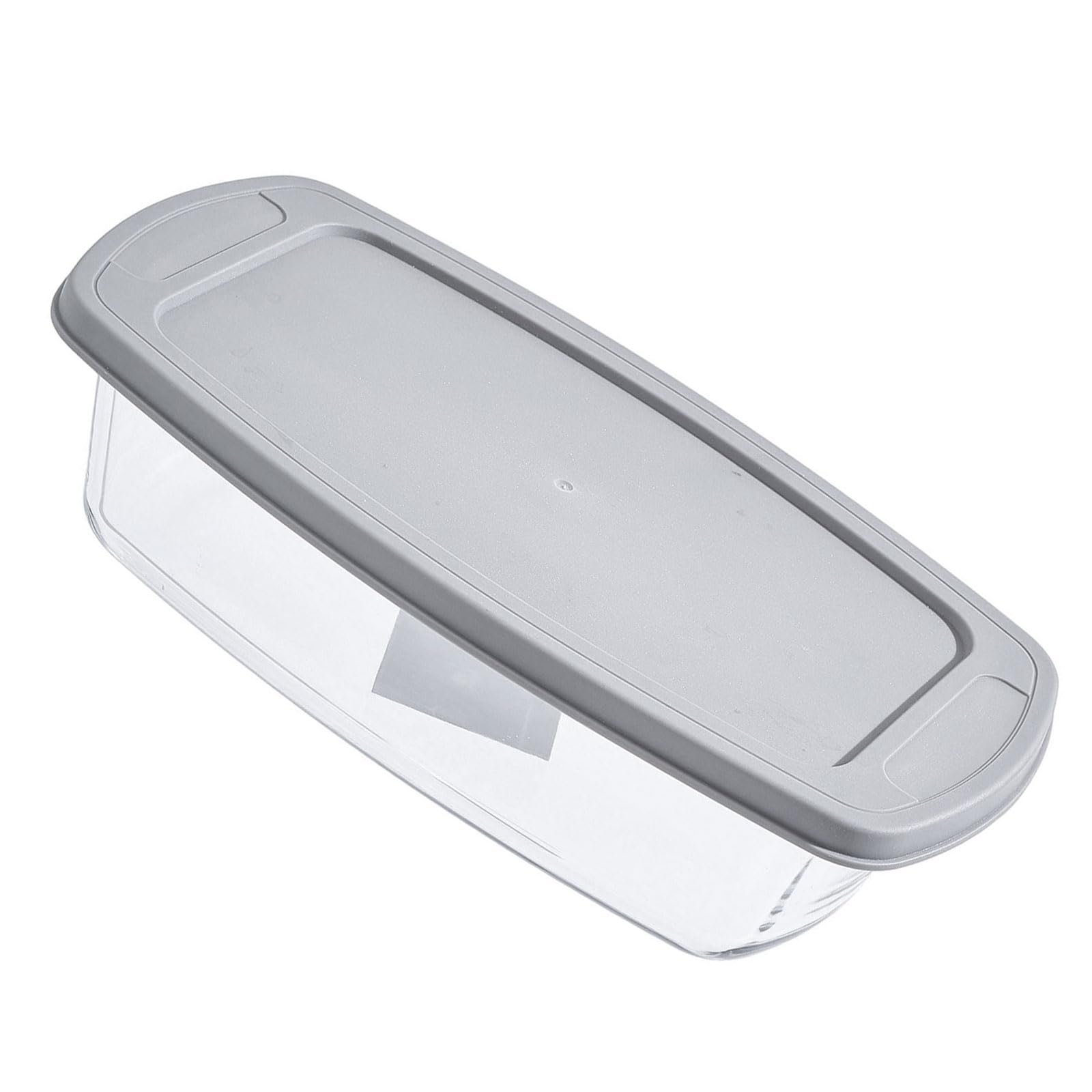 Msioytog Borosilicate Glass Bread Loaf Pan Including Lid 27x14x7cm for Baking Cake and Keeping Food Kitchen Essential Bread Storage Box