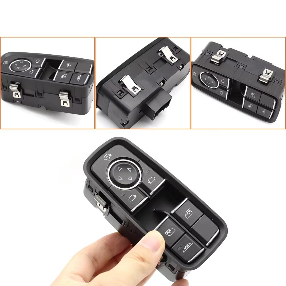 Per Cayman Per Boxster 991 718 981 982 99161315102 Auto Electric Power Master Finestra Interruttore Controllo Sollevatore Pulsante Pulsante Commutazione Specchietto Retrovisore(Model B)